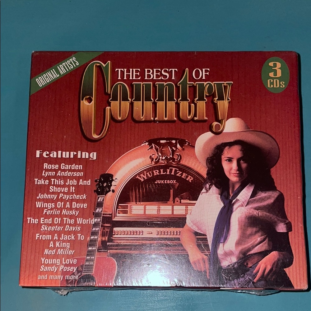 NWT The Best of Country 3-CD Set